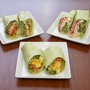 CURRY CHICKEN, SALMON AND TURKEY BURRITOWRAP