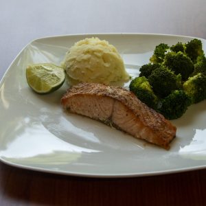 Baked Salmon Dinner
