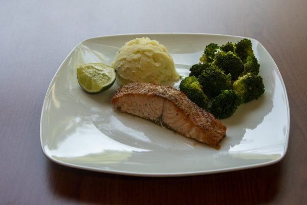 Baked Salmon Dinner