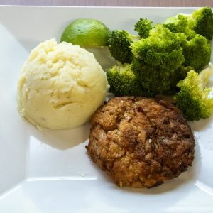 Crab Cake Dinner