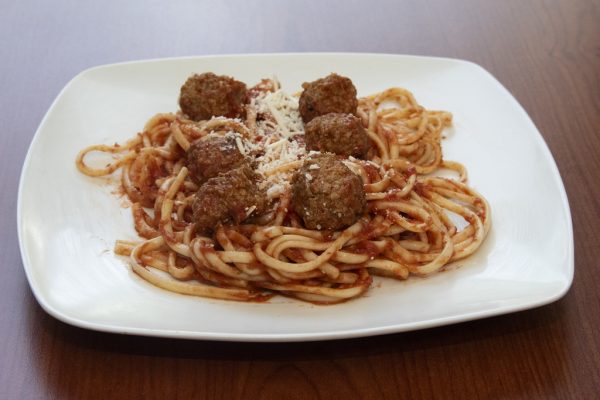 Beef Meatball Pasta